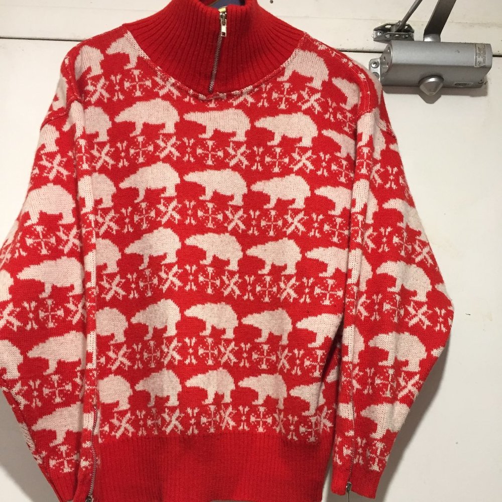 VINTAGE ALAIN MANOUKIAN KNITTED WOOL BLEND SWEATERS SIZE 2